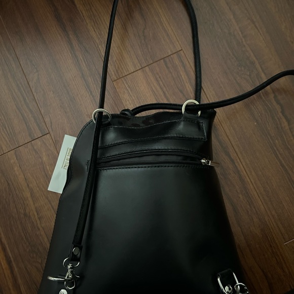 La Borsa made in Italy handbag (BNWT) black leather - Picture 5 of 5